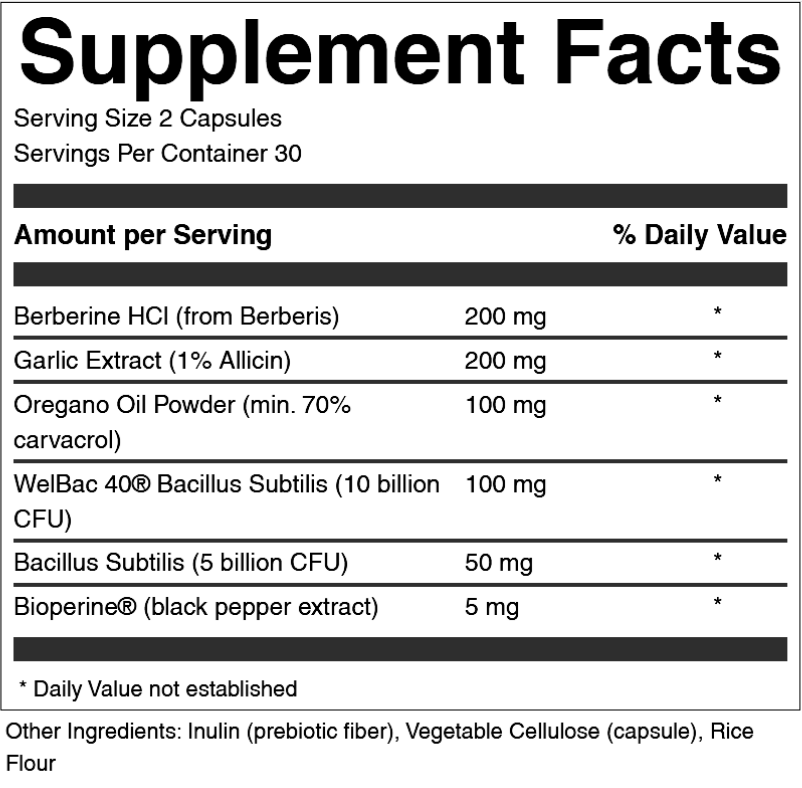 SPÖRETZ PROBIOTIC - BACILLUS SUBTILIS MB40